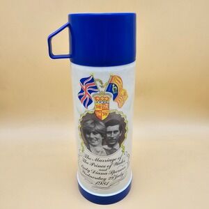 Aladdin Thermos Vacuum Flask Marriage of Prince of Wales & Lady‎ Diana Spencer